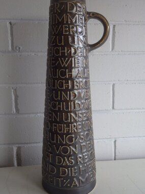 Salzglasiert Keramik Germany Pottery Vase Pitcher